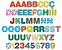 Coleção Imantados Letras e Números - Imagem 1