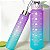 Kit Garrafa Colorida Motivacional Squeeze – 02 Peças/ envio.cor aleatório - Imagem 1