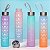 Kit Garrafa Colorida Motivacional Squeeze – 02 Peças/ envio.cor aleatório - Imagem 6