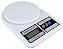 Balança Digital Academia Precisão 1g a 10kg Branca Alimentos Dieta ... - Imagem 1