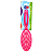 Escova De Cabelo Darma Flex Oval Pink - Embalagem 1X1 UN - Imagem 1