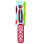 Escova De Cabelo Darma Flex Reta Glitter Vermelha - Embalagem 1X1 UN - Imagem 1