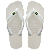 Sandalia Chinelo Havaianas Brasil Adulto Branca Tamanho 37/38 - Embalagem 1X1 PAR - Imagem 1