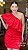 VESTIDO OPEN M VERMELHO PODER - ML25- - Imagem 1