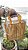 Bolsa em madeira alça acrilico - ML24 - Imagem 1