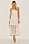Vestido Midi Renda Bordada - Imagem 1