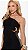 Vestido Midi Preto Um Ombro Só - Imagem 3