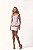 Vestido Tubinho Rosa com peplum - Imagem 2
