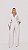 Conjunto feminino branco elegante - Imagem 4