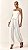 Conjunto Feminino Branco com Corset e Calça - Imagem 3