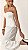 Conjunto Feminino Branco com Corset e Calça - Imagem 1