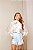 Camisa Feminina Transparente com Laço Branco - Imagem 3