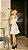 Vestido Curto Off White com Textura e Babados - Imagem 4