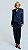 Conjunto Blazer e Calça Feminino Azul Marinho - Imagem 3
