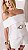 Conjunto Feminino Branco Ombro a Ombro - Imagem 3