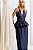Vestido Longo Azul Marinho FruFru Store - Imagem 1