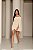 Vestido Ombro a Ombro Plissado Creme - Imagem 4