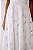 Vestido Branco Longo com Renda Feminino - Imagem 7