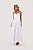 Vestido Branco Longo com Renda Feminino - Imagem 1