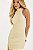 Vestido Justo Franzido Off White - Imagem 2