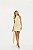 Vestido Justo Franzido Off White - Imagem 3