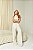 Macacão Feminino Off White Listrado - Imagem 3