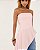Blusa Tomara que Caia Rosa com Babado - Imagem 5