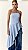 Blusa Tomara que Caia Azul com Babado - Imagem 1