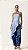 Blusa Tomara que Caia Azul com Babado - Imagem 2