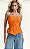 Corset Feminino Laranja Ajustado FruFru Store - Imagem 1