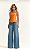 Corset Feminino Laranja Ajustado FruFru Store - Imagem 3