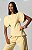 Blusa Amarela Feminina com Manga Curta - Imagem 1