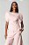 Blusa Feminina Rosa com Mangas Bufantes - Imagem 1