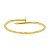 Bracelete Prego Banhado no Ouro Amarelo - Imagem 1