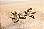 Brinco Gold Flower Zircônia - Imagem 2