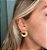 Brinco Disco Ouro Amarelo - Imagem 3