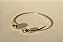 Bracelete Duo Ouro Amarelo e Branco - Imagem 1