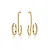 Brinco Argola com Hook Fake - Imagem 2
