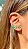 Brinco Earcuff Esmeralda e Zircônia - Imagem 4