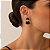 Brinco Duo Esmaltado com Zirconia - Imagem 2