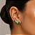 Brinco Earcuff Asa Esmeraldas Fusion e Zircônia - Imagem 2