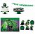 Kit festa Decoração aniversário Hulk 39 pçs completa em EVA - Imagem 3