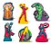 Kit festa decoração aniversário Vingadores 39 peças em EVA - Imagem 7