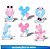 kit festa decoração Chá Revelação Mickey E Minnie 39pç EVA - Imagem 6