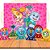 Kit festa painel + 6 Display de mesa festa Patrulha canina - Imagem 1