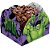 Kit festa Completo 181 pçs decoração Hulk aniversário - Imagem 16