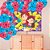 Kit Festa decoração maria clara e JP Painel + Bexigas 26 peças completo - Imagem 1