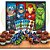 Kit festa completo 181 pçs Decoração Vingadores aniversário - Imagem 1