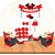 Kit festa Laço Vermelho 134 itens decoração completa - Imagem 2