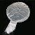 kit 3 Balõs de Silicone BUBBLE Cristal 18" 45cm decoração - Imagem 3